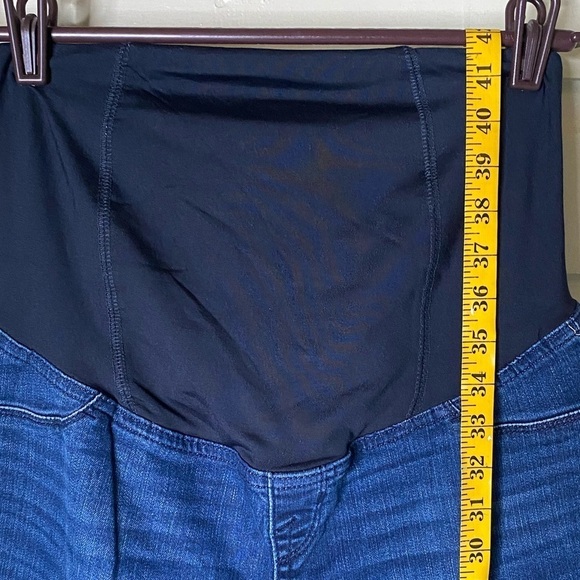 Isabel by Ingrid & Isabel Maternity Jean High Over Belly Back Crossover Panel - Picture 10 of 14